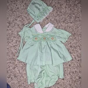 Vintage Mint Green Kids Matching Set